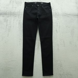 AG Jeans Womens Size 26R Black Mid-Rise The Prima Cigarette Leg Denim 31" Inseam